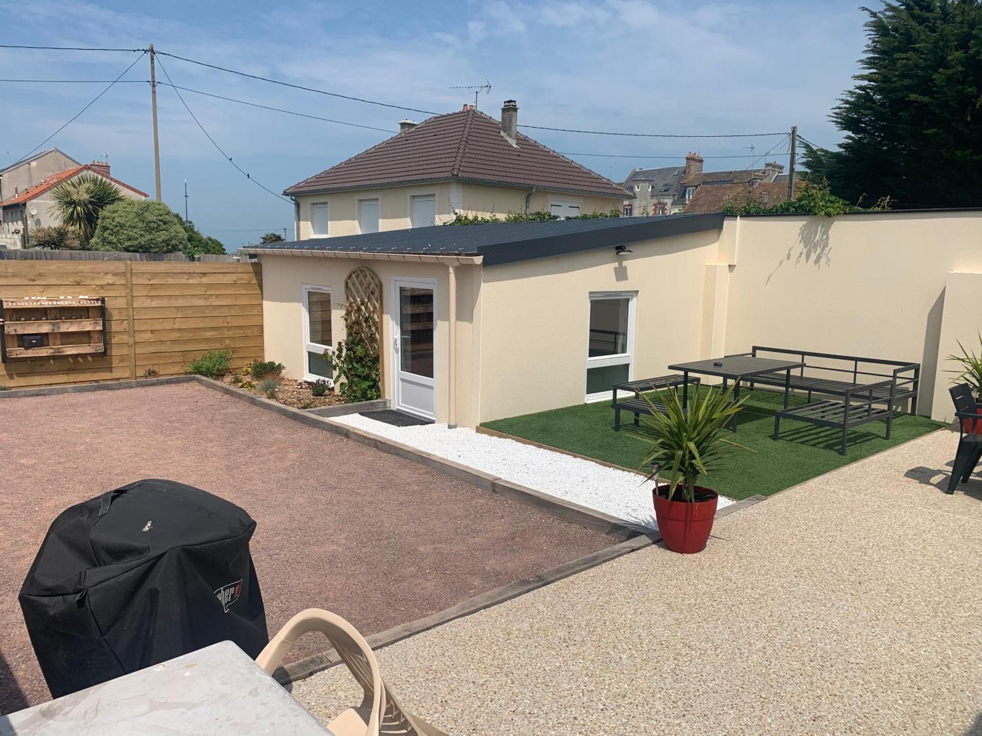Maison Bord De Mer Chez Juju Grandcamp-Maisy Exterior photo